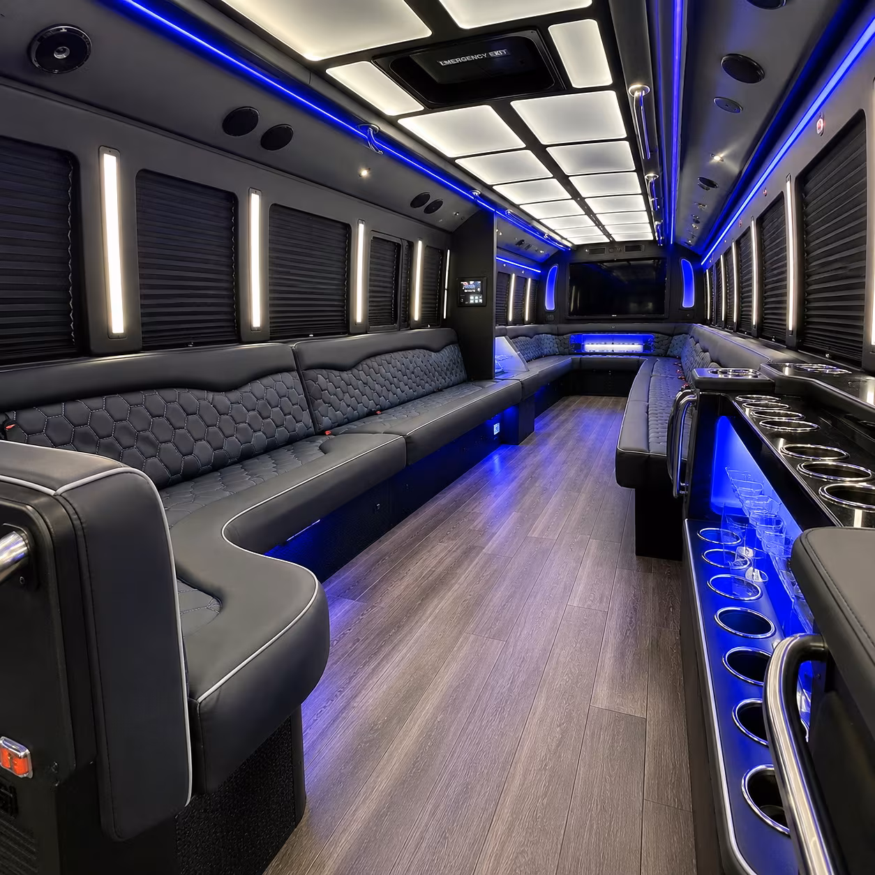 concert bus rentals for groups coming in from lake tahoe and the sierra