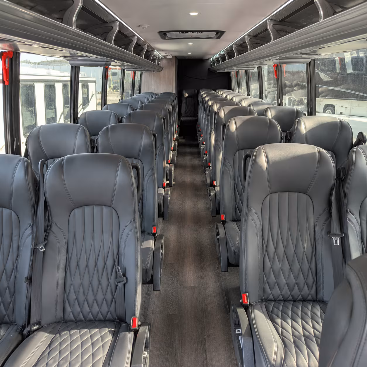 reno 30 passenger minibus inside