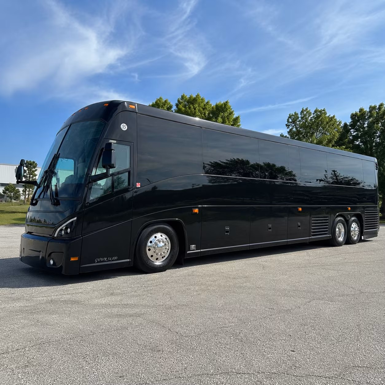 reno 47 passenger charter bus