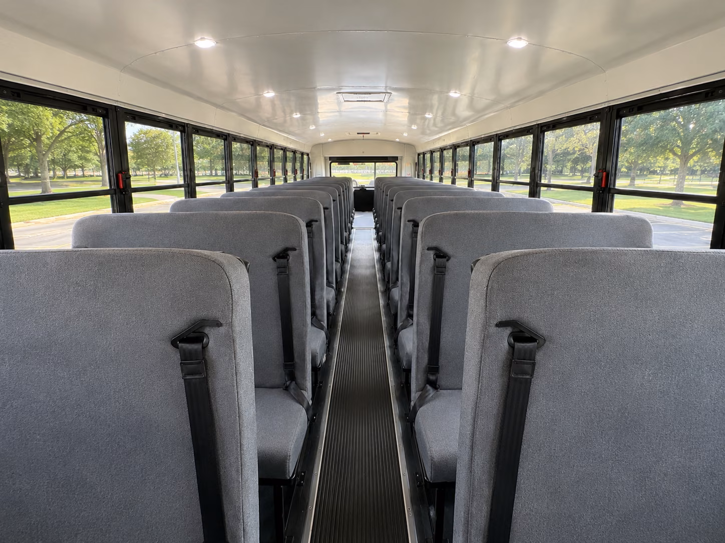 reno school bus interior