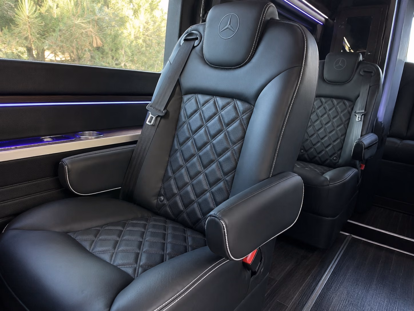 reno sprinter van with driver inside