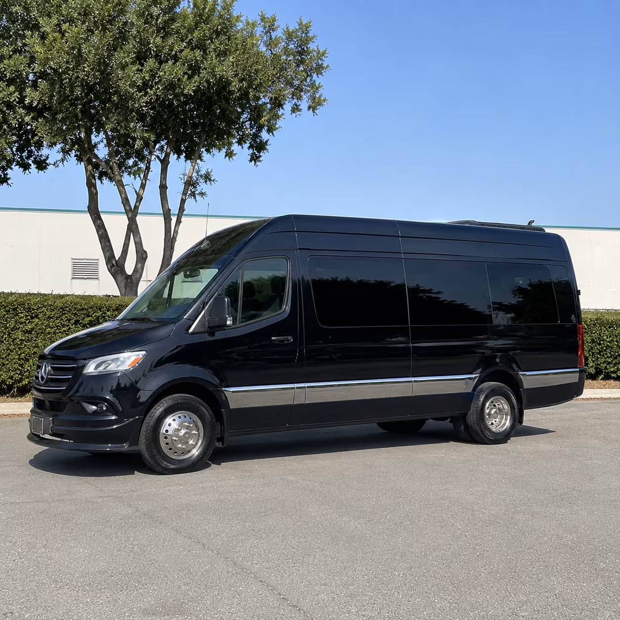 reno sprinter van with driver